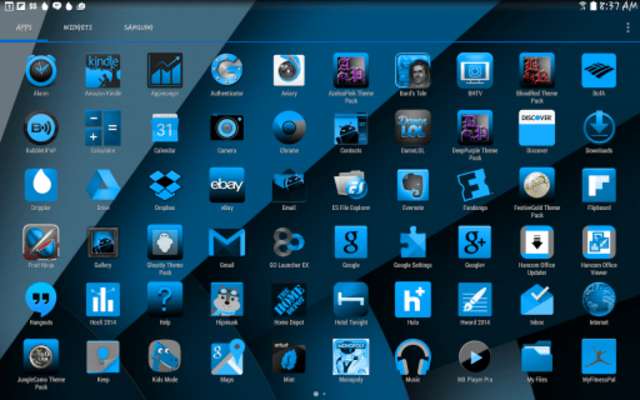 Play SteelBlue Icon Pack 