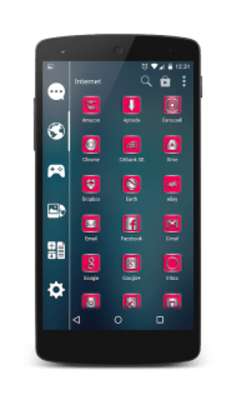 Play SteelPink for Most Launchers 