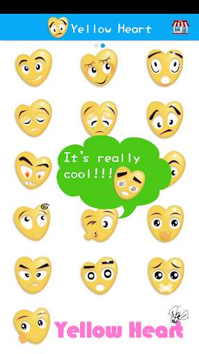 Play Sticker Heart Emoji Keyoard 