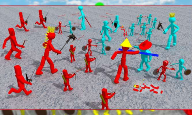 Play Stickman Battle of Warriors 