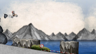 Play Stickman Downhill Motocross 