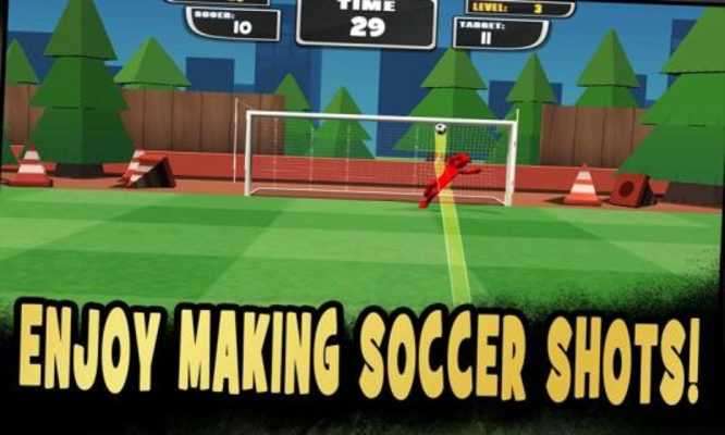 Play Stickman Freekick Soccer Hero 