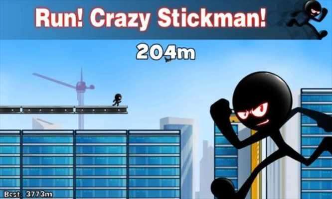 Play Stickman Roof Running 