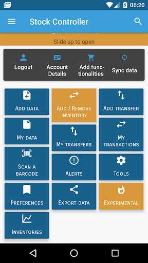 Play APK Stock Controller - inventories  and enjoy Stock Controller - inventories with UptoPlay com.XNRSisbi.stockcontroller