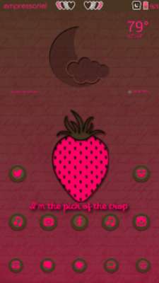 Play strawberry go launcher GOLauncher EX Theme 