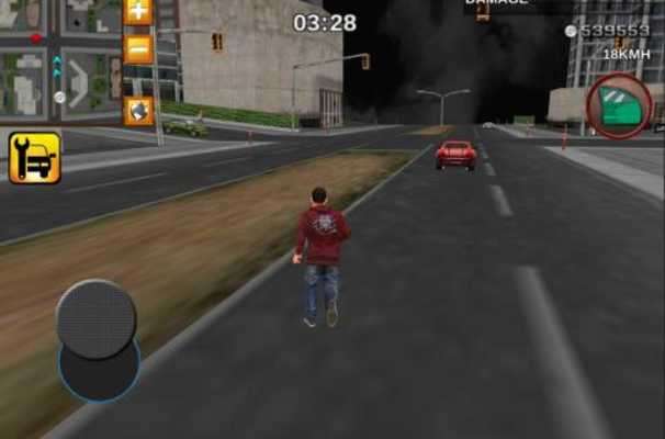 Play street crime crazy car pursuit 