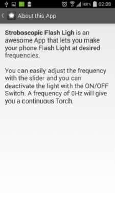 Play Stroboscopic Flash Light 