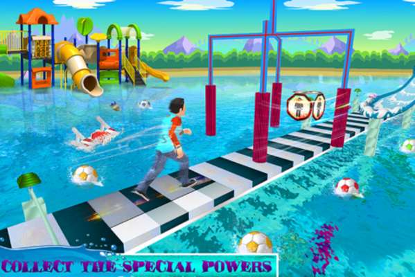 Play Stunt Man in Water Park 