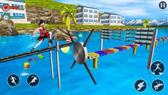 Play Stuntman Water Run 3D 2018 