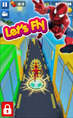 Play Subway Hero Surfers: Spiderman, Batman & Avengers 