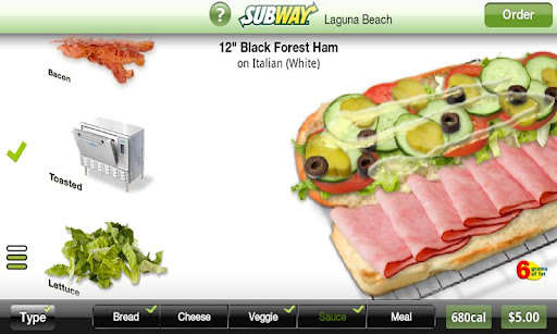 Play APK Subway Ordering for California  and enjoy Subway Ordering for California with UptoPlay com.zippyyum.subway