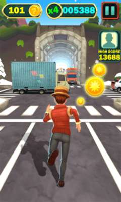 Play Subway Rush Runner 