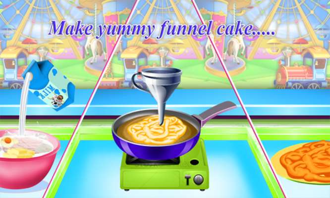 Play Summer Fair Food Maker - Carnival Cooking Chef 
