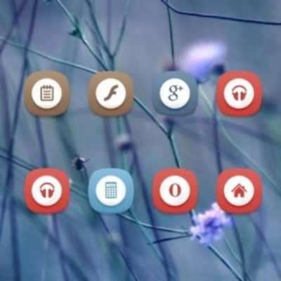 Play SUMMER ICONS APEX/NOVA/GO/ADW 