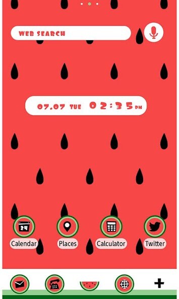 Play APK Summer wallpaper-Watermelon-  and enjoy Summer wallpaper-Watermelon- with UptoPlay jp.co.a_tm.android.plus_suika