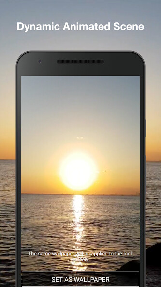 Play Sunset Live Wallpaper 