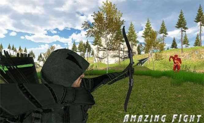 Play Super Green Arrow vs Flash: Jungle Survival 