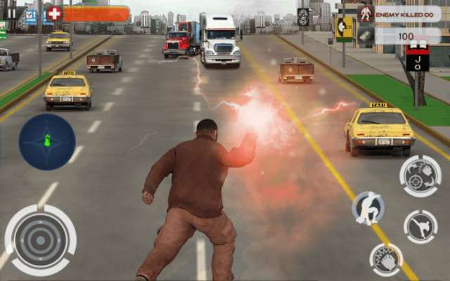 Play Superhero Miami Crime City Gangster Game 
