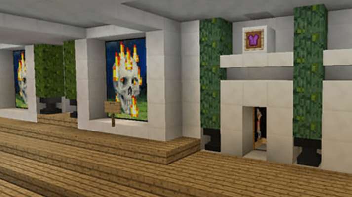 Play Super Mansion MCPE map 