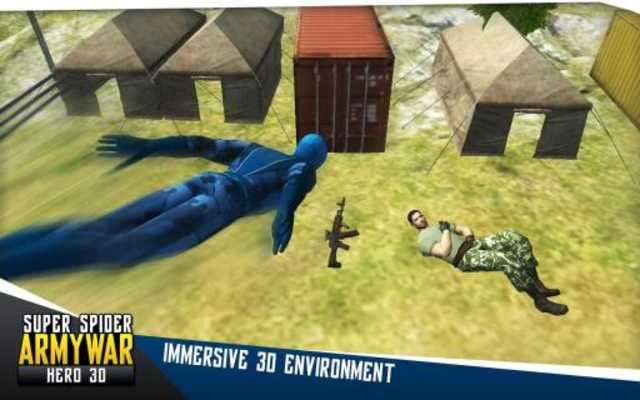 Play Super Spider Army War Hero 3D Play Super Spider Army War Hero 3D