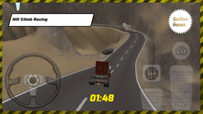 Play Super Truck Hill Climb Game 