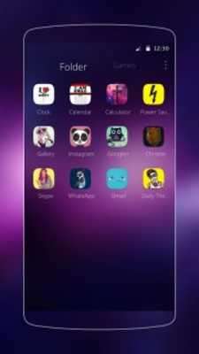 Play Supreme Purple Sky Launcher 