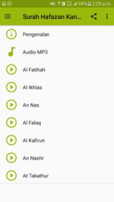 Play Surah Hafazan Kanak-Kanak 