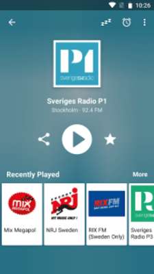 Play Sverige Radio (Sweden) 