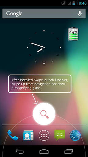 Play APK SwipeLaunch Disabler  and enjoy SwipeLaunch Disabler with UptoPlay hk.sld.SwipeLaunchDisabler