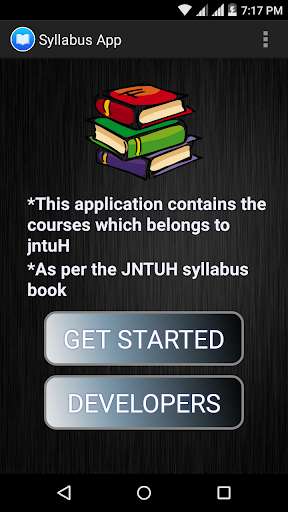 Play APK Syllabus App  and enjoy Syllabus App with UptoPlay com.jntu.syllabusapp