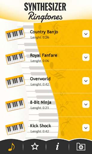 Play Synthesizer Ringtones Play Synthesizer Ringtones