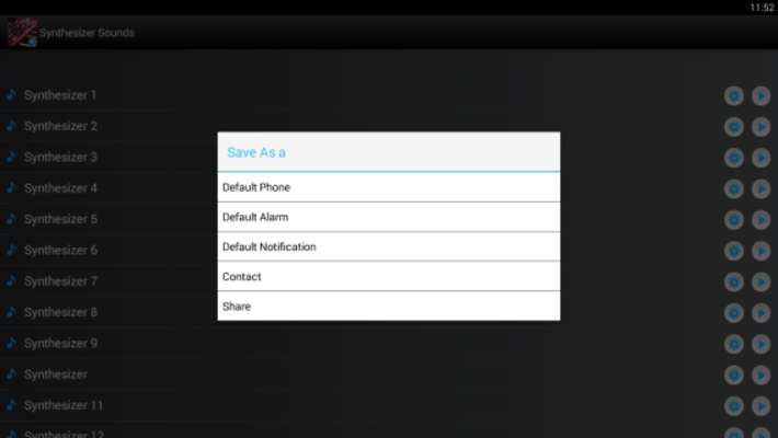 Play Synthesizer Sounds Ringtones 