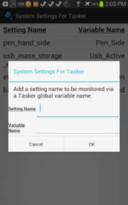 Play System Settings for Tasker 