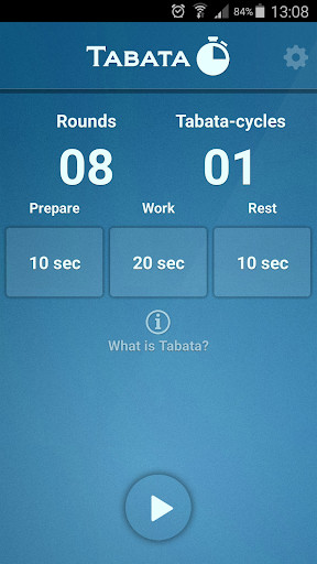 Play APK TabataPro Free  and enjoy TabataPro Free with UptoPlay com.rk.tabata_free