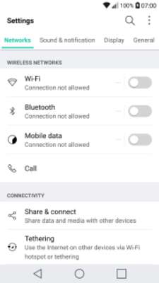 Play Tabbed Settings Launcher for LG devices 