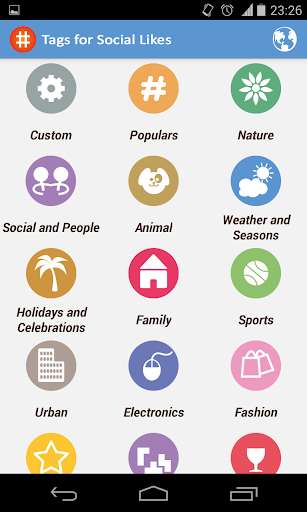 Play APK Tags for Social Likes  and enjoy Tags for Social Likes with UptoPlay com.aleari.tagspormegustas