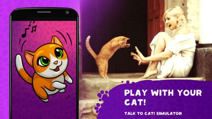 Play Talk to cat! Simulator 