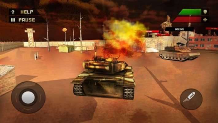 Play Tank Attack War 3D 2016 