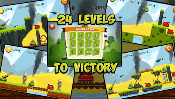 Play Tank Battle - Attack Games 