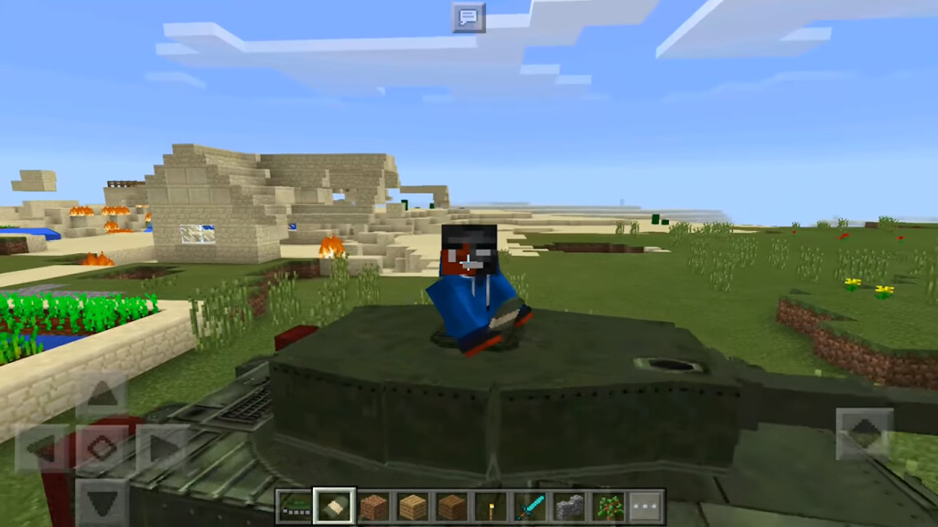 Play Tank MOD For MCPE 