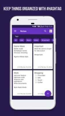 Play Task Notes: To Do List & Hashtag 
