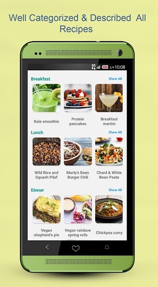Play APK Tasteful Vegan Recipes  and enjoy Tasteful Vegan Recipes with UptoPlay com.VeganRecipes.TastyVeganRecipes