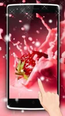 Play Tasty strawberry Wallpaper 