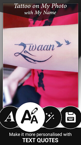 Play Tattoo Name On My Photo Editor 