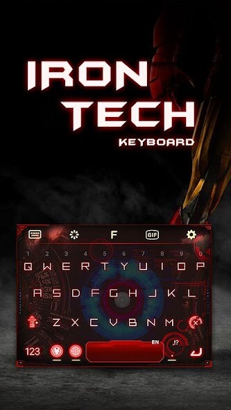 Play Tech Keyboard Theme 
