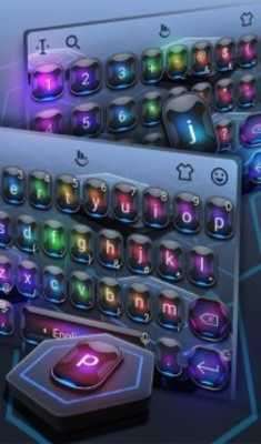 Play Technological Keyboard Theme 