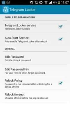Play Telegram Lock 