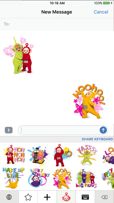 Play Teletubbies Sticker Time 