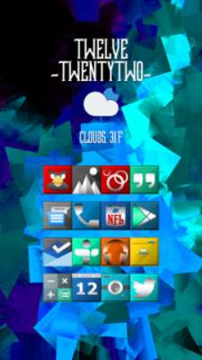 Play Teneris Icon Launcher Theme 