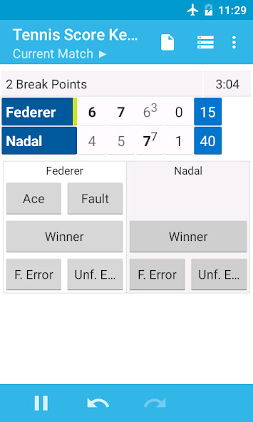 Play APK Tennis Score Keeper  and enjoy Tennis Score Keeper with UptoPlay ric.ov.TennisScoreKeeper